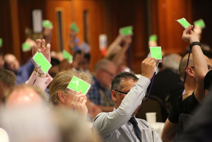 What happens at conference? What happens at conference?